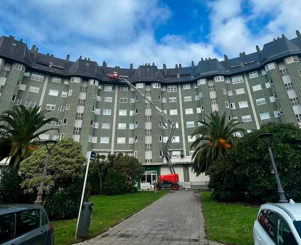 Trabajos de reformas en Galicia